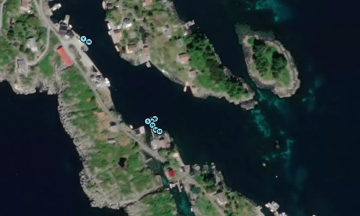 Satelite image of Søre fanøyvåg