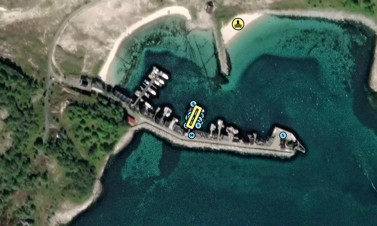 Satelite image of Sørfugløy