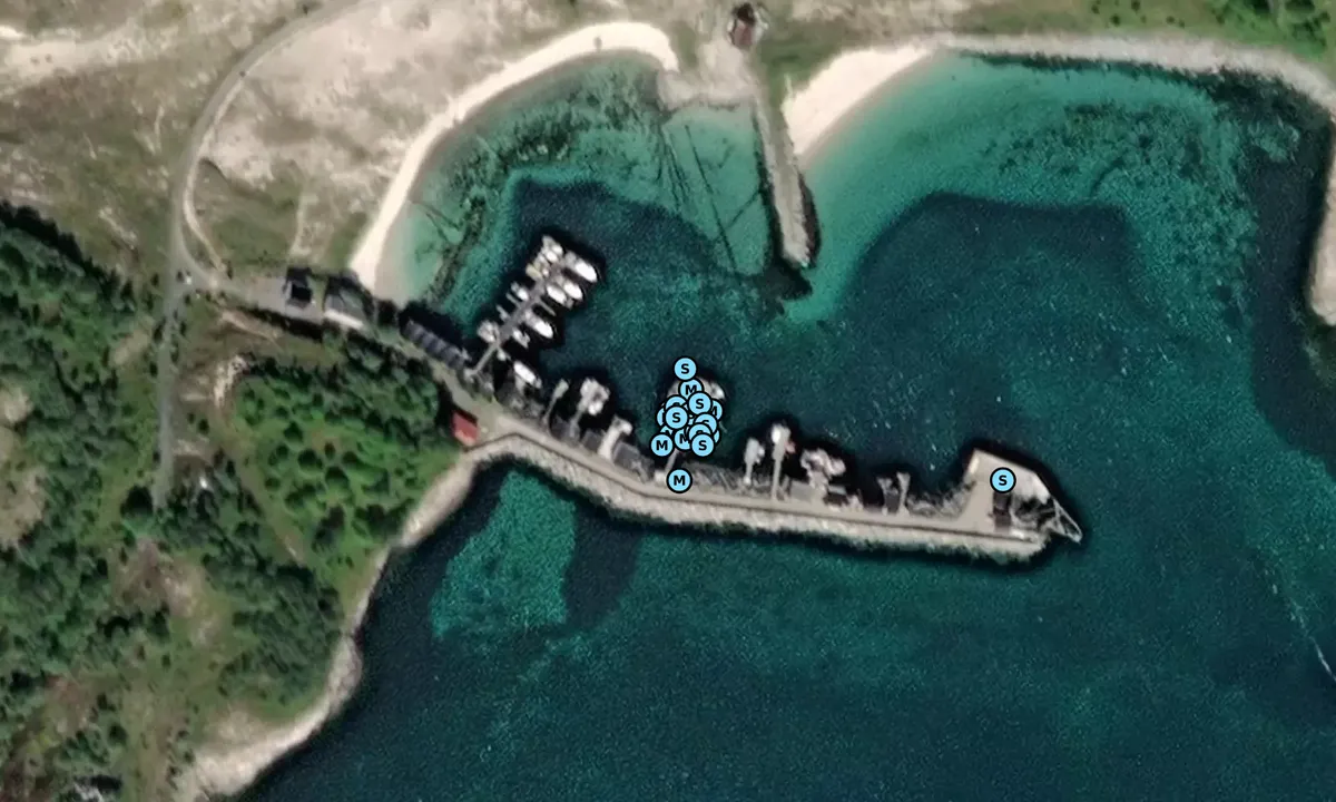 Satelite image of Sørfugløy