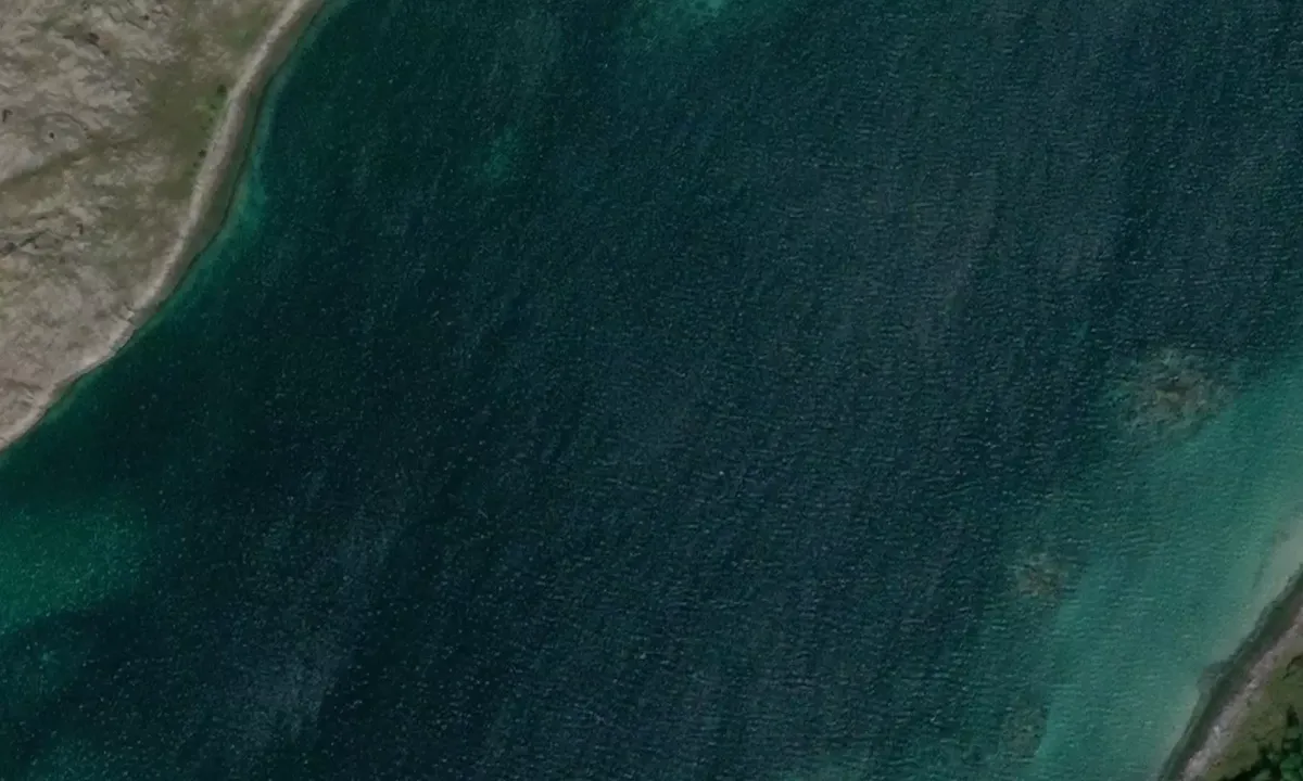 Satelite image of Sørskot / Geitøya