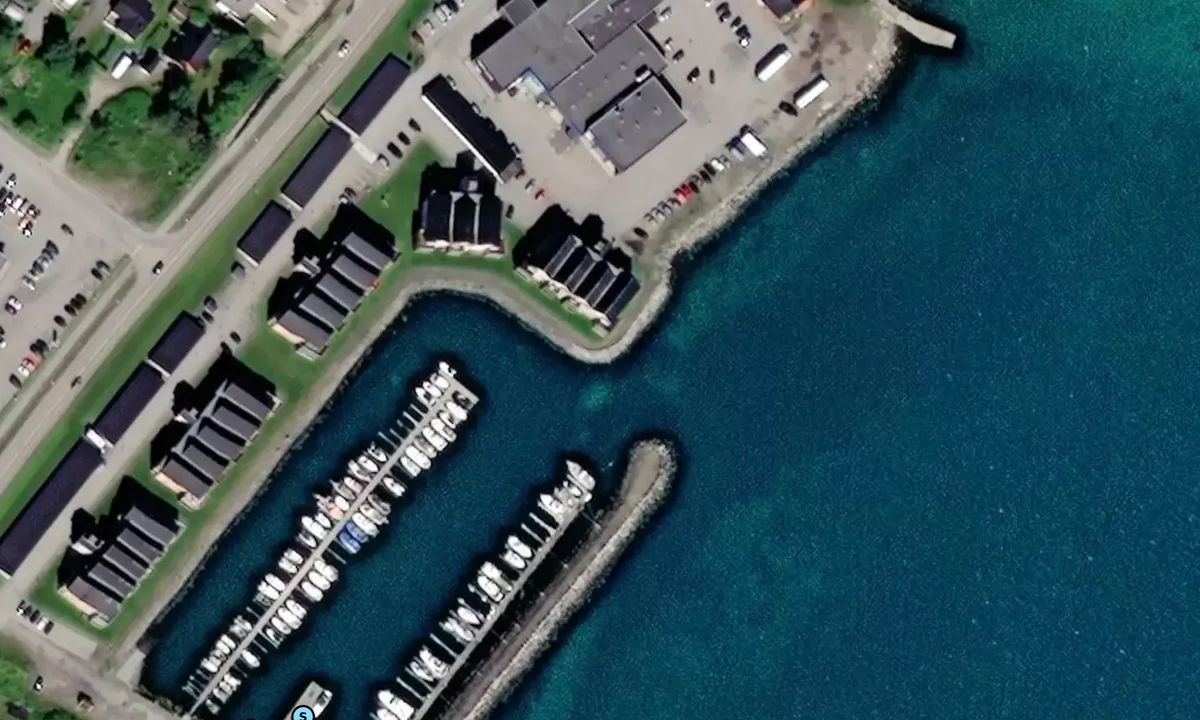 Satelite image of Sortland Småbåthavn