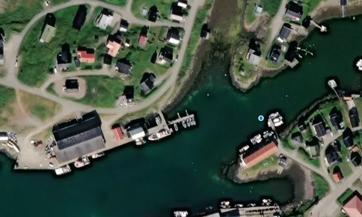 Satelite image of Sørvær