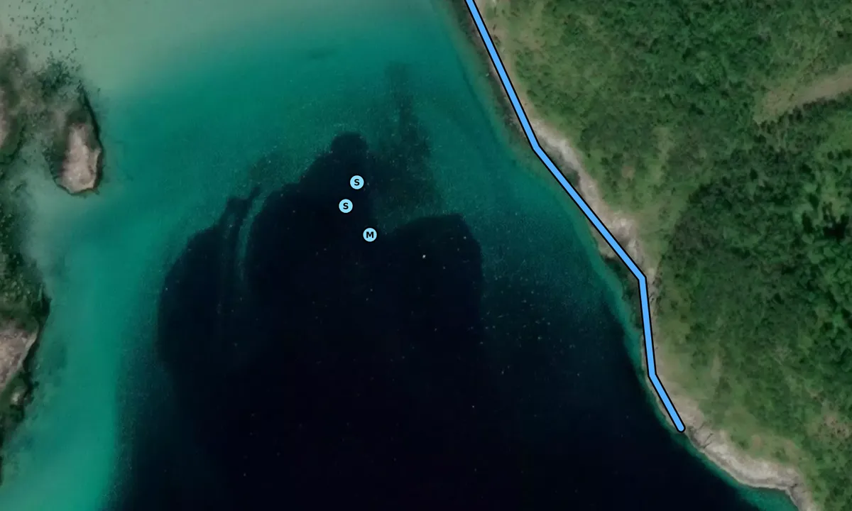 Satelite image of Sørvest av Rogla Harstad