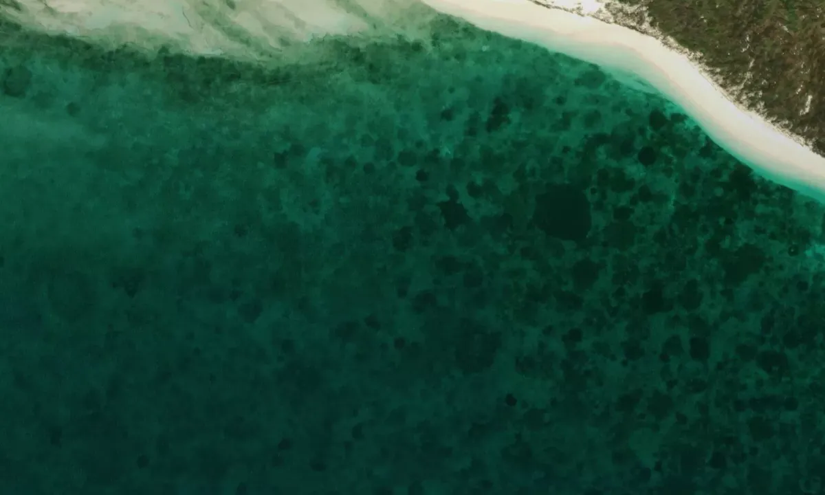 Satelite image of South Green Turtle Cay