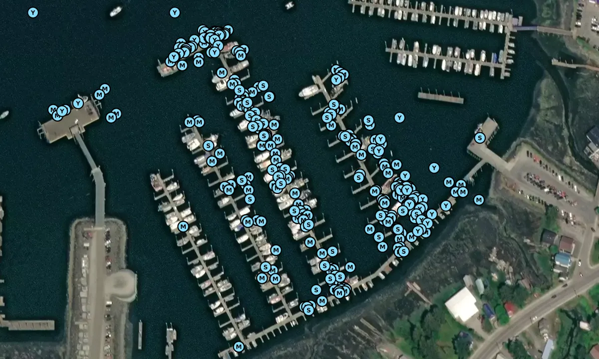 Satelite image of South Harbor