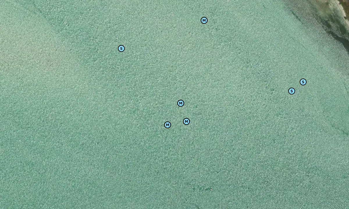 Satelite image of South Padre Island