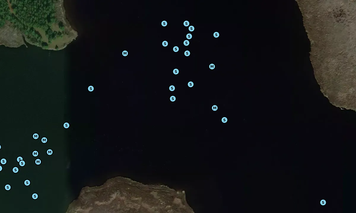 Satelite image of South River Anchorage