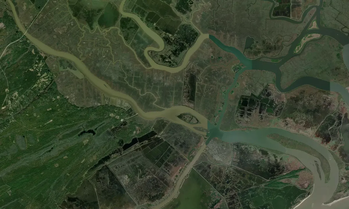 Flyfoto av South Santee River - 3