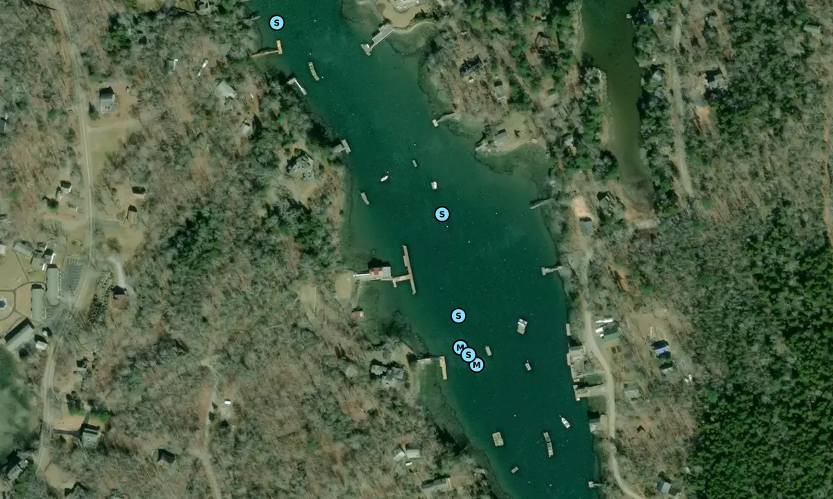 Satelite image of Spar Shed Marina