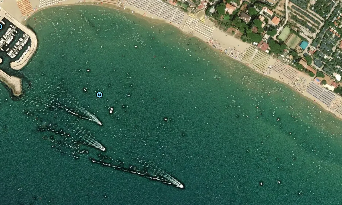 Satelite image of Sperlonga