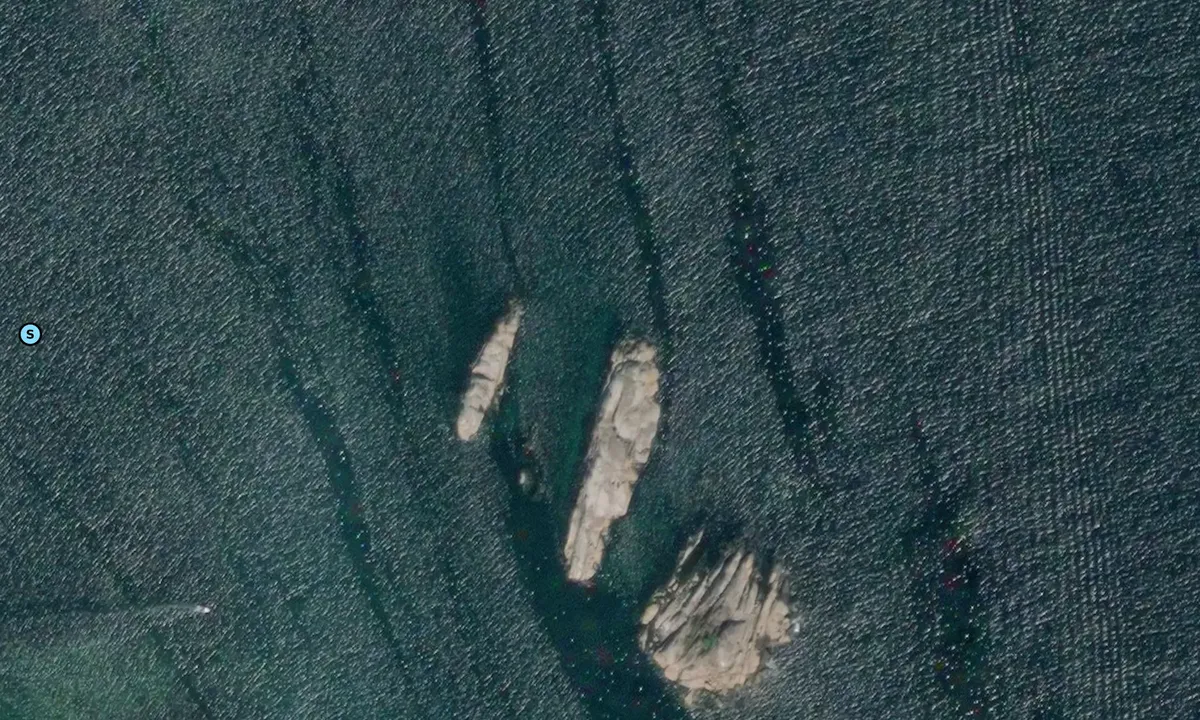 Satelite image of Sperrvikholmane