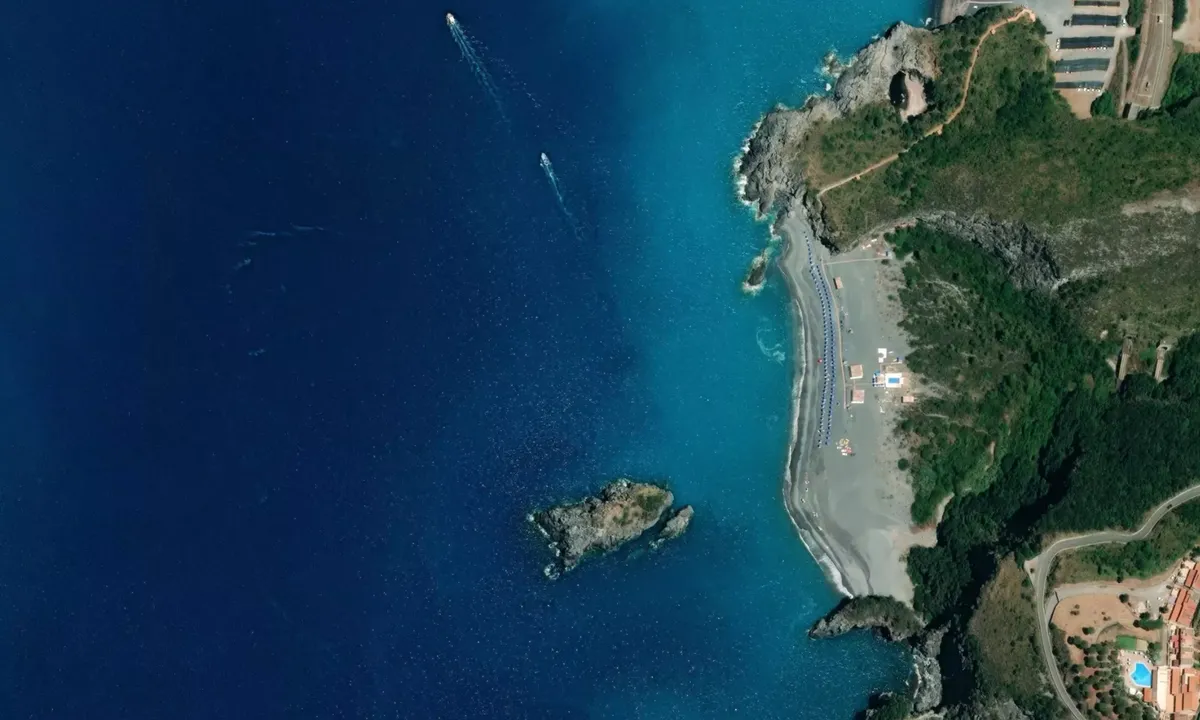 Flyfoto av Spiaggia Arcomagno