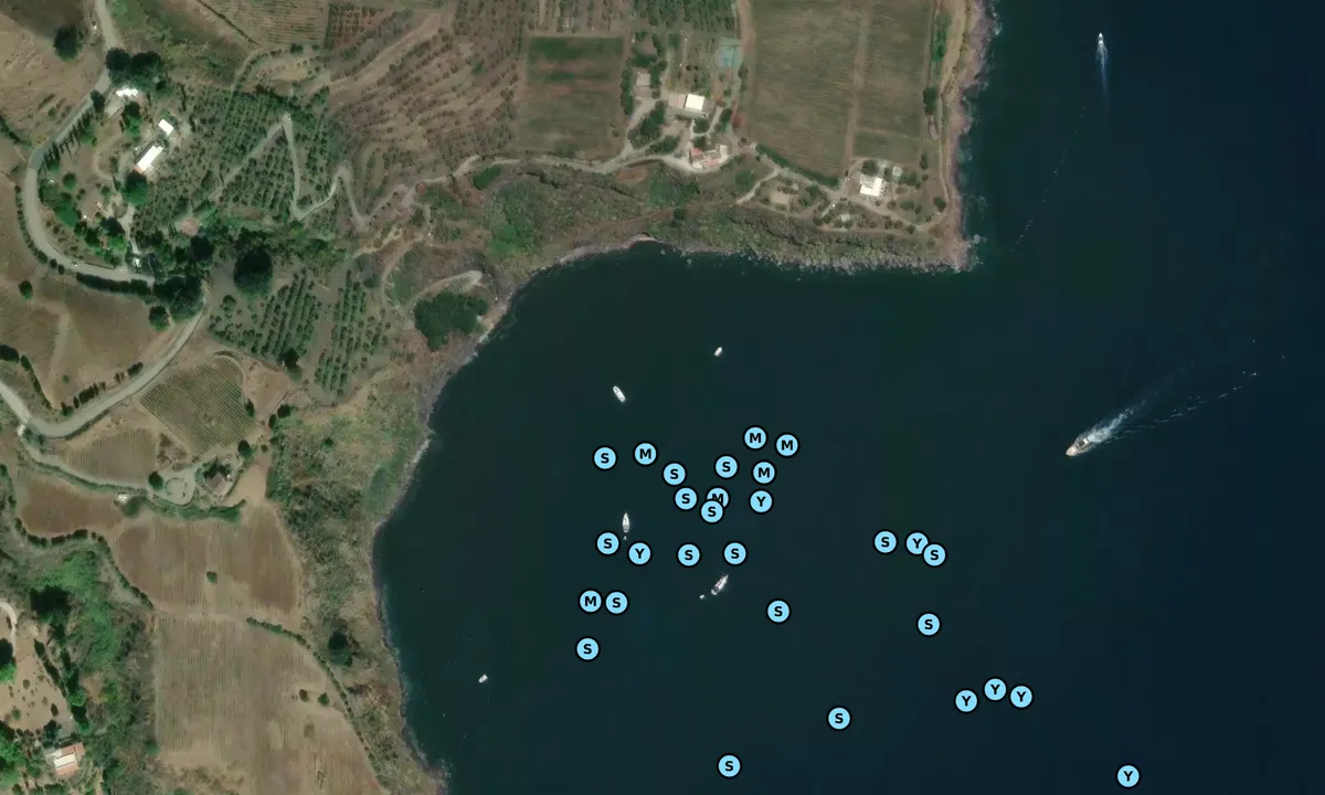 Satelite image of Spiaggia del Cannitello