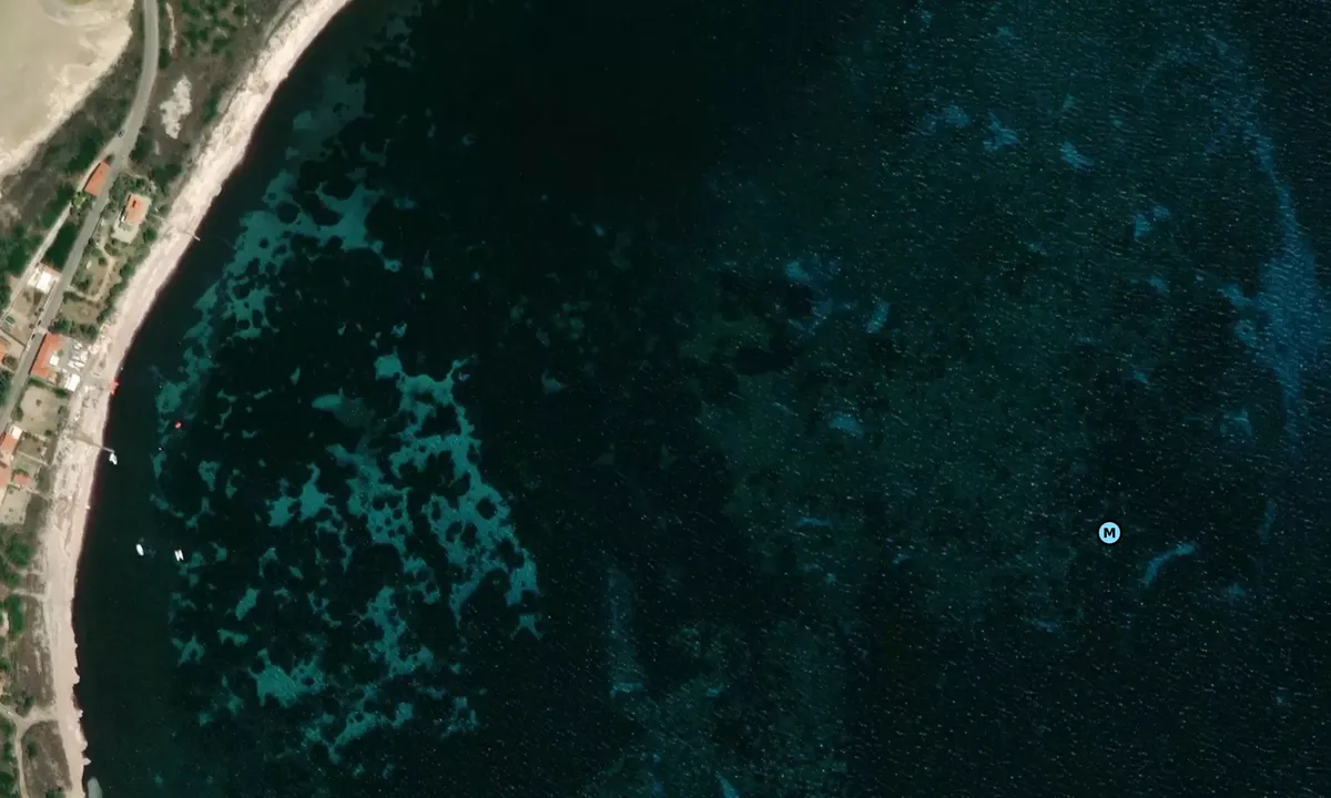 Satelite image of Spiaggia Del Giuco