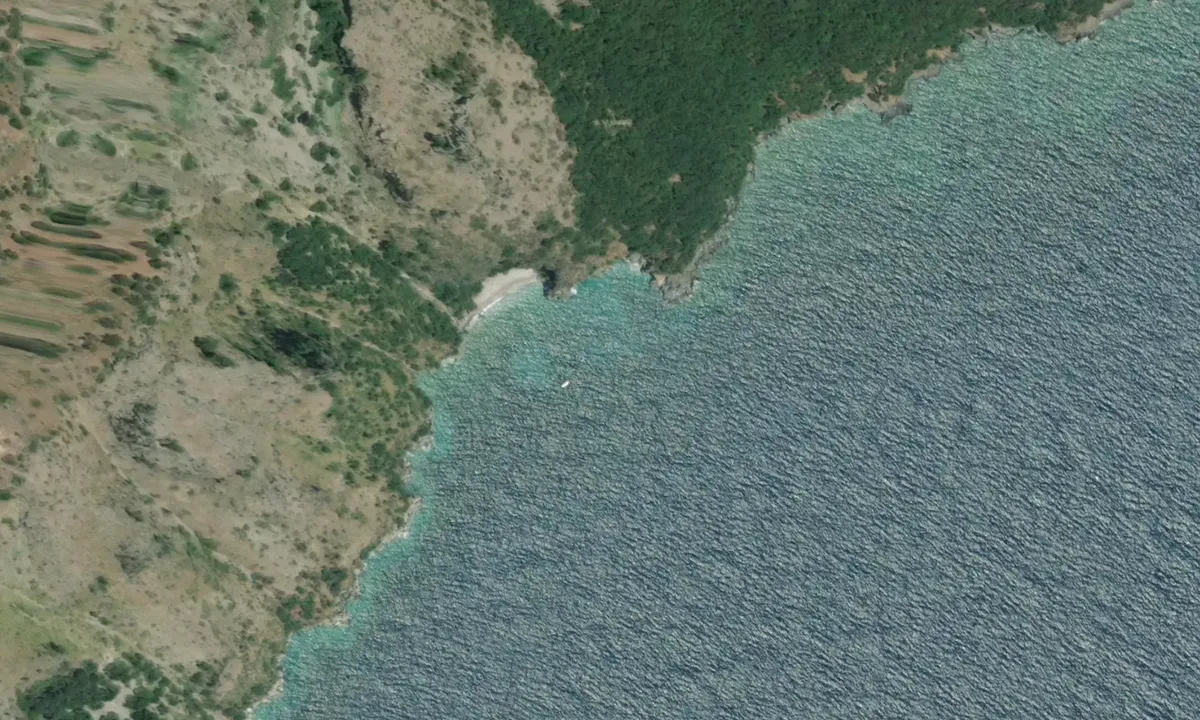 Flyfoto av Spiaggia della Carcarella
