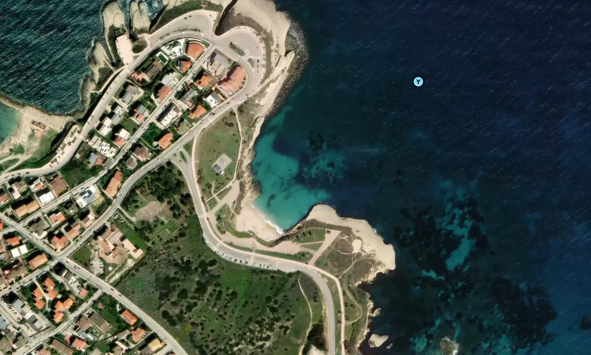 Satelite image of Spiaggia di Balai