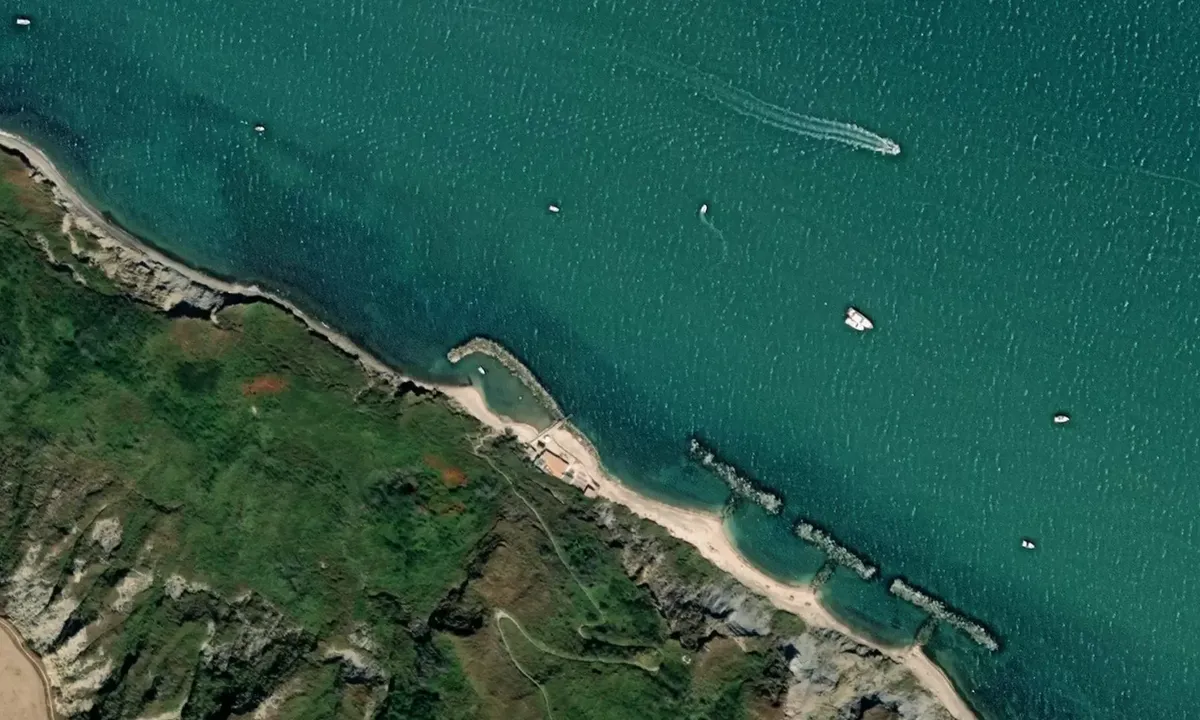 Satelite image of Spiaggia di Casteldimezzo