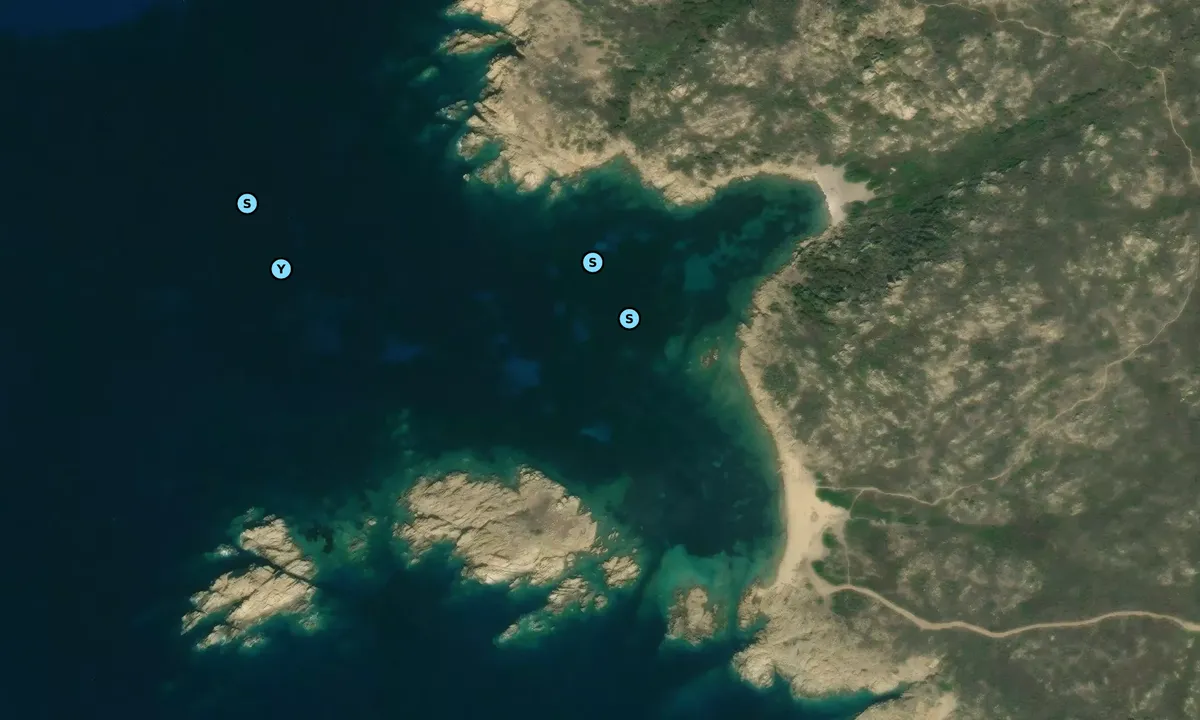 Satelite image of Spiaggia di Ferraglione