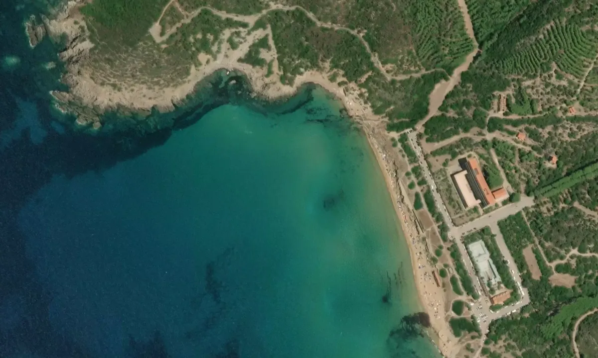 Flyfoto av Spiaggia di Funtanazza