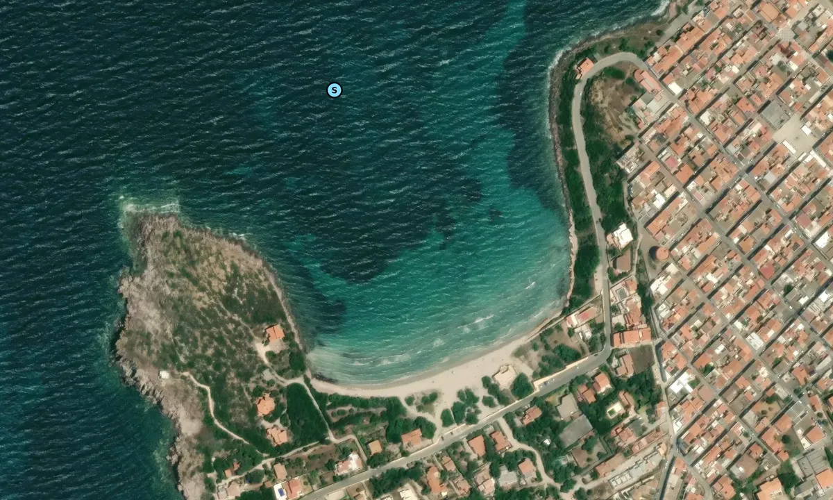 Satelite image of Spiaggia di Sottotorre