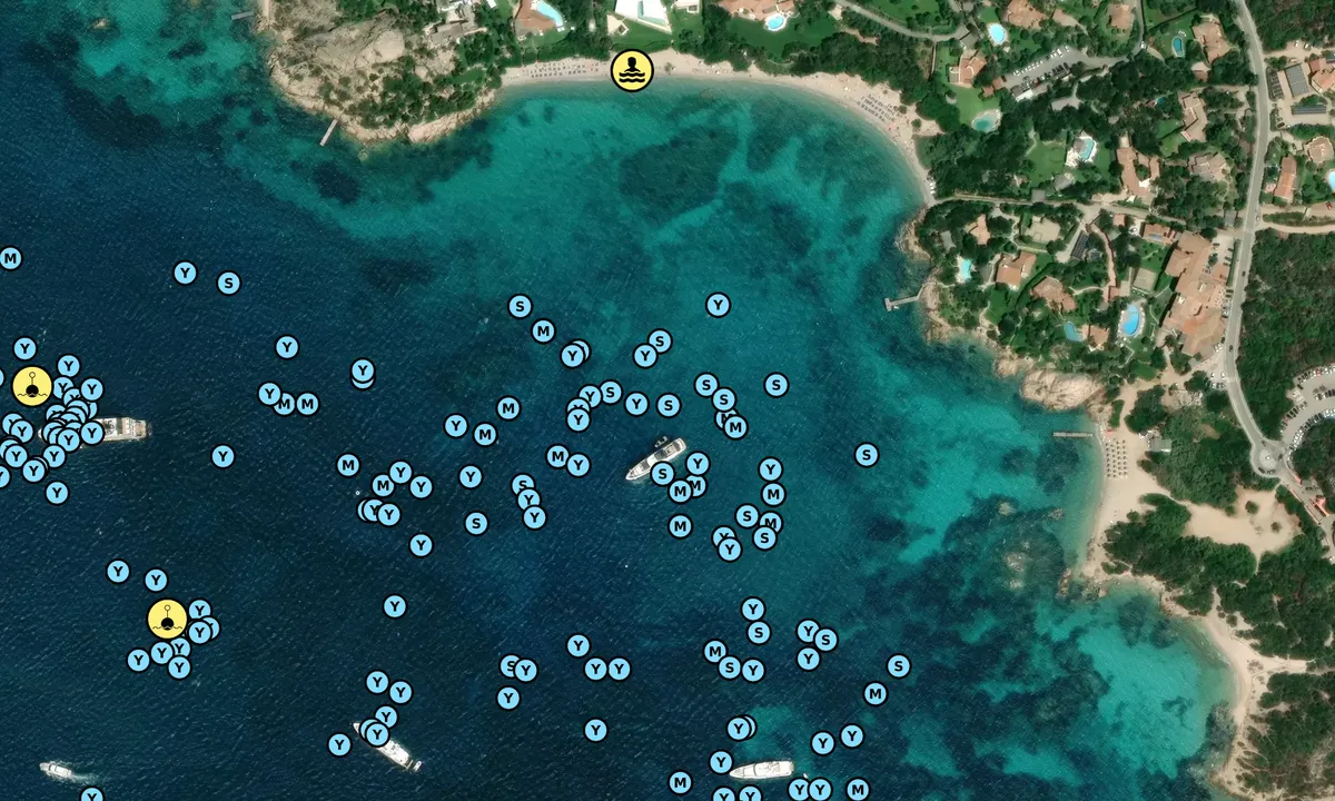 Satelite image of Spiaggia la Celvia