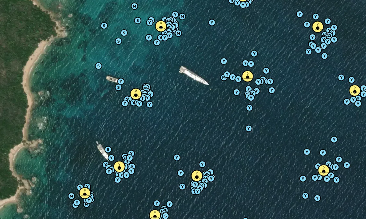 Satelite image of Spiaggia Li Itriceddi