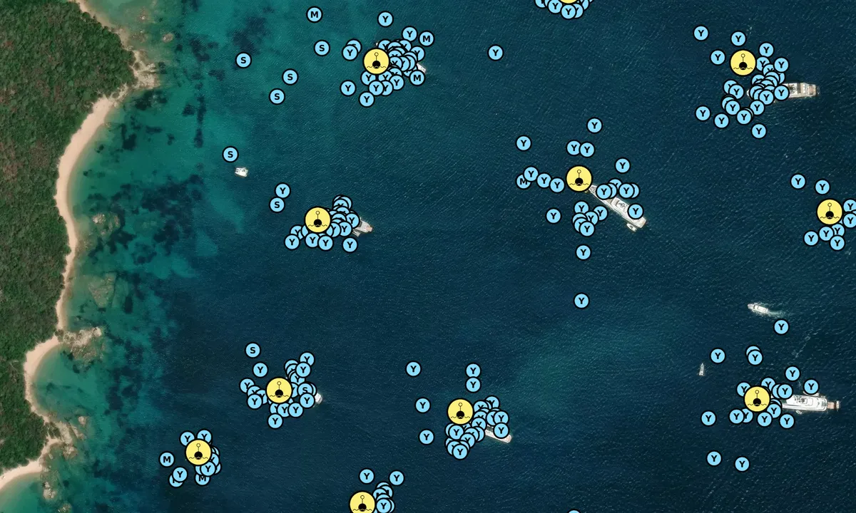 Satelite image of Spiaggia Li Itriceddi