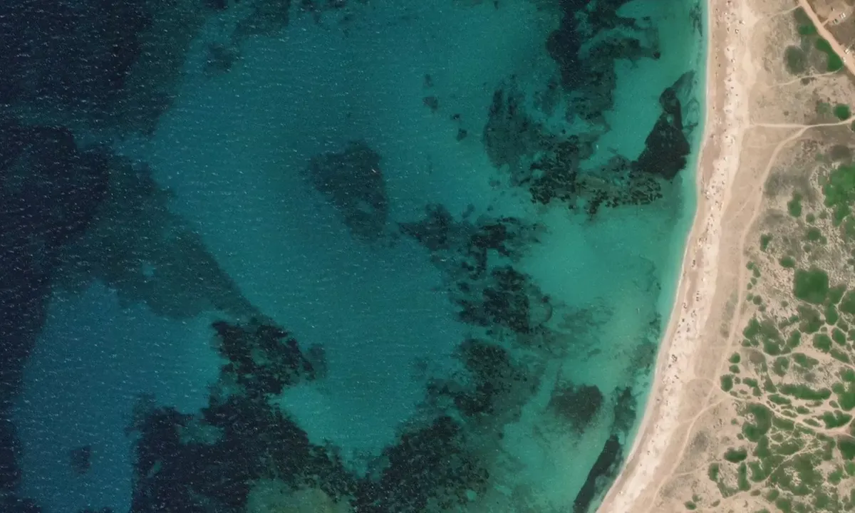 Satelite image of Spiaggia Maimoni