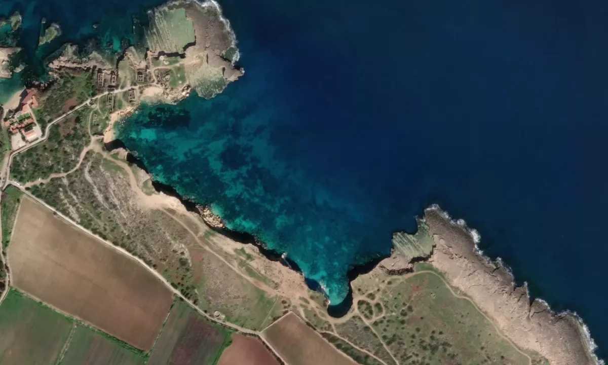 Flyfoto av Spiaggia Massolivieri