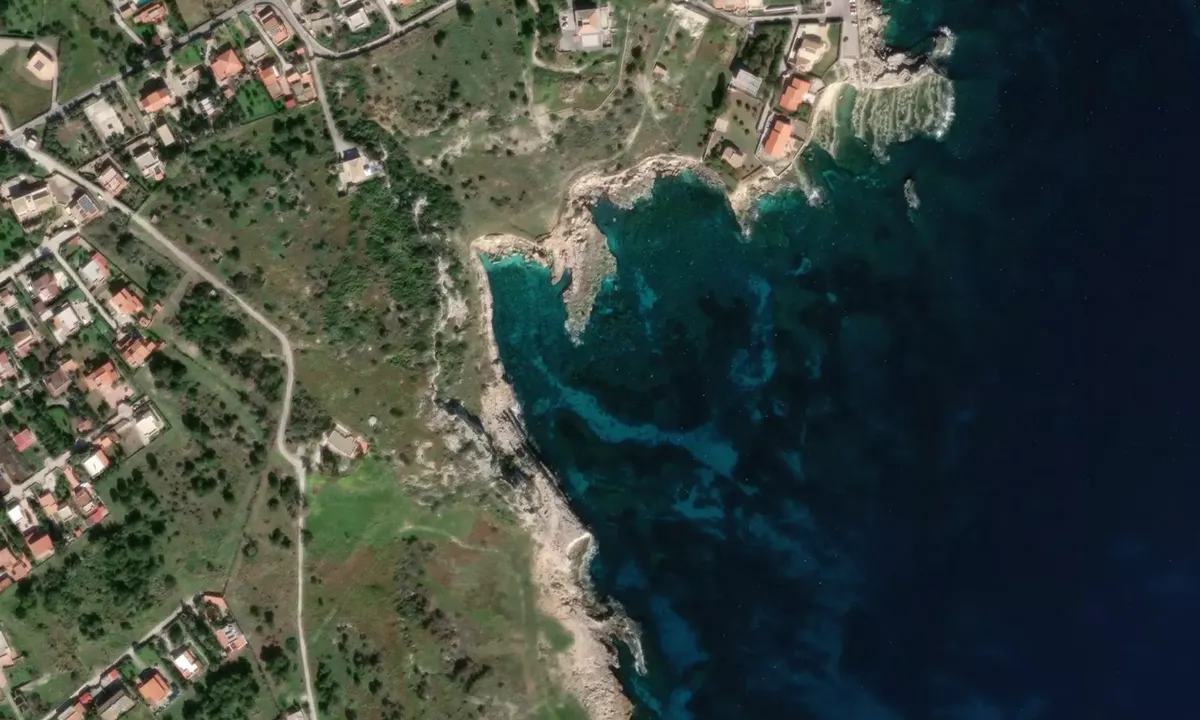 Satelite image of Spiaggia Paradise