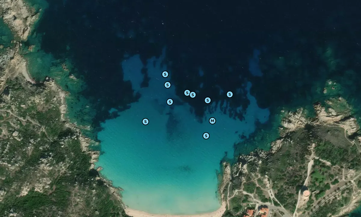 Flyfoto av Spiaggia Rena Bianca