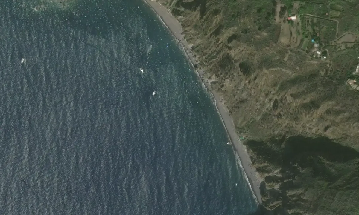 Flyfoto av Spiaggia Valle Muria