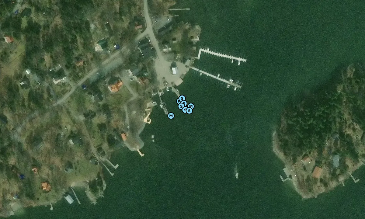 Satelite image of Spillersboda