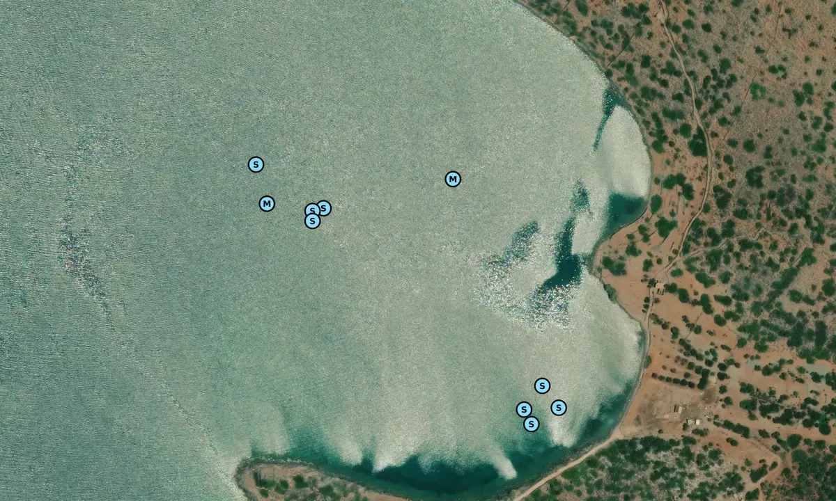 Satelite image of Spinalonga Bay South