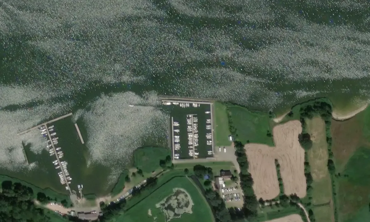 Satelite image of Sportboothafen Fleckeby