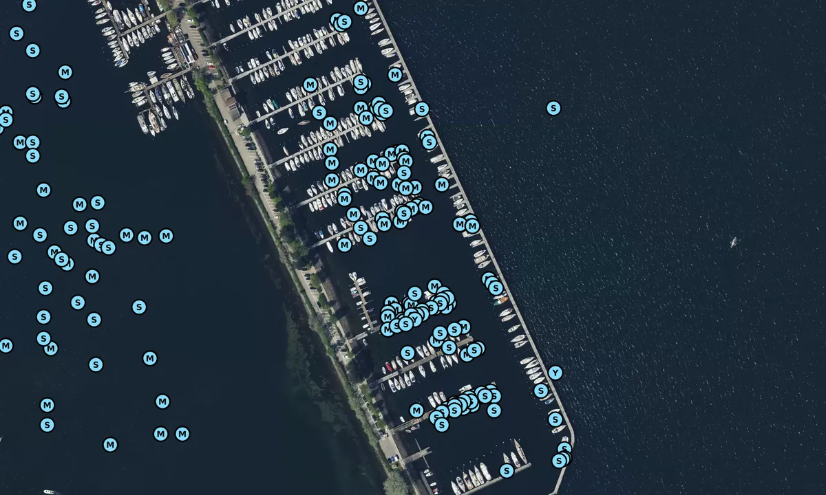 Satelite image of Sporthafen Stickenhörn - Kiel