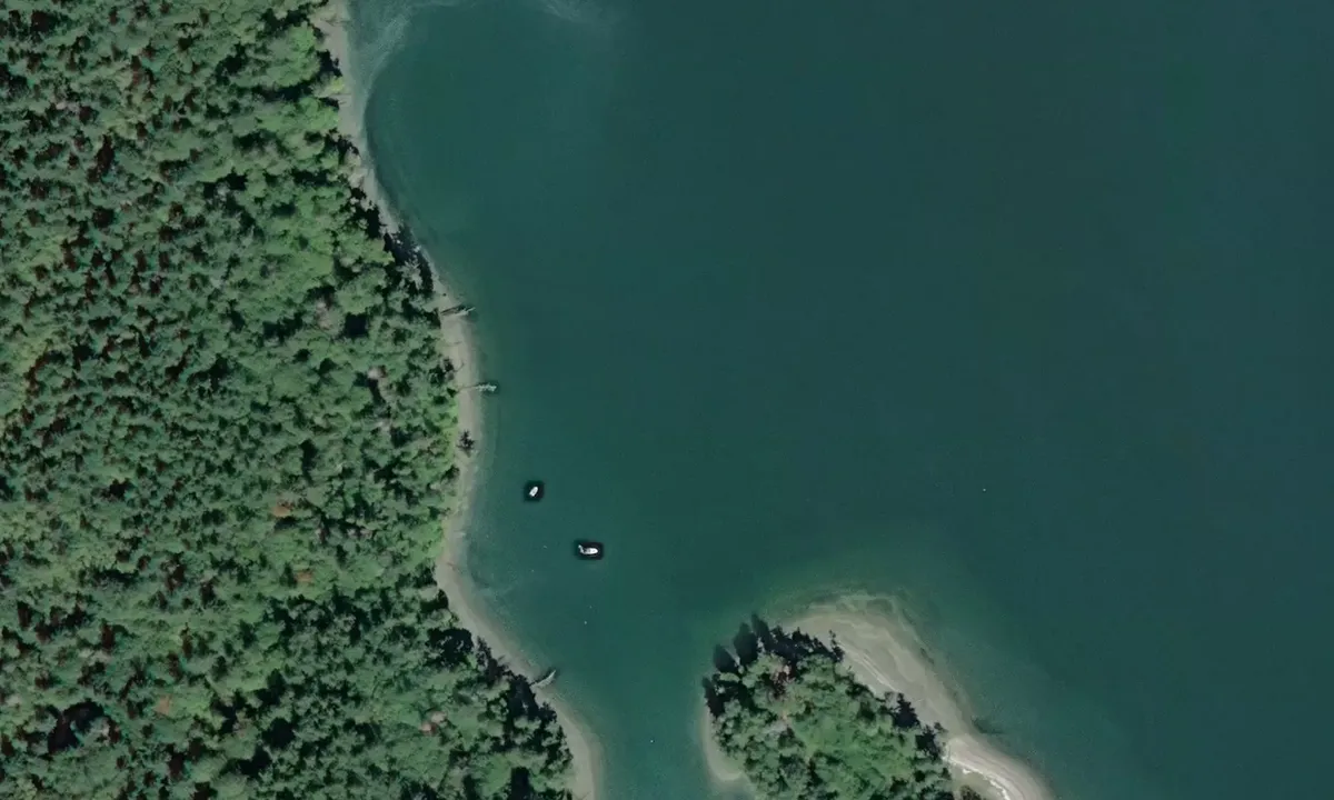 Flyfoto av Squaxin Island - Coon Cove
