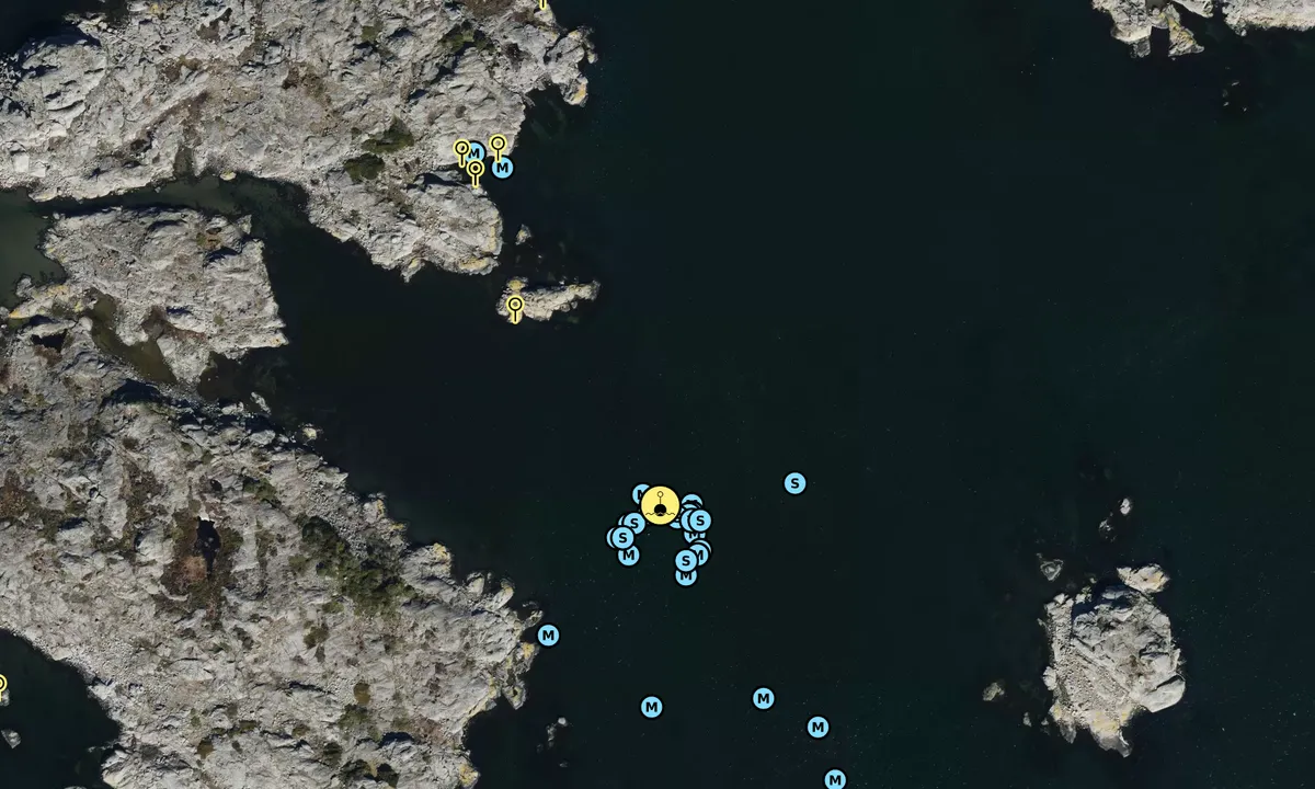 Satelite image of St Äxholmen - SXK Västkust bouy