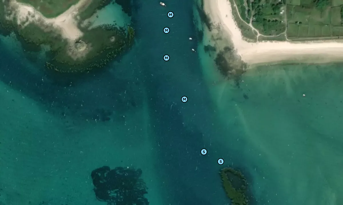 Satelite image of St. Martins