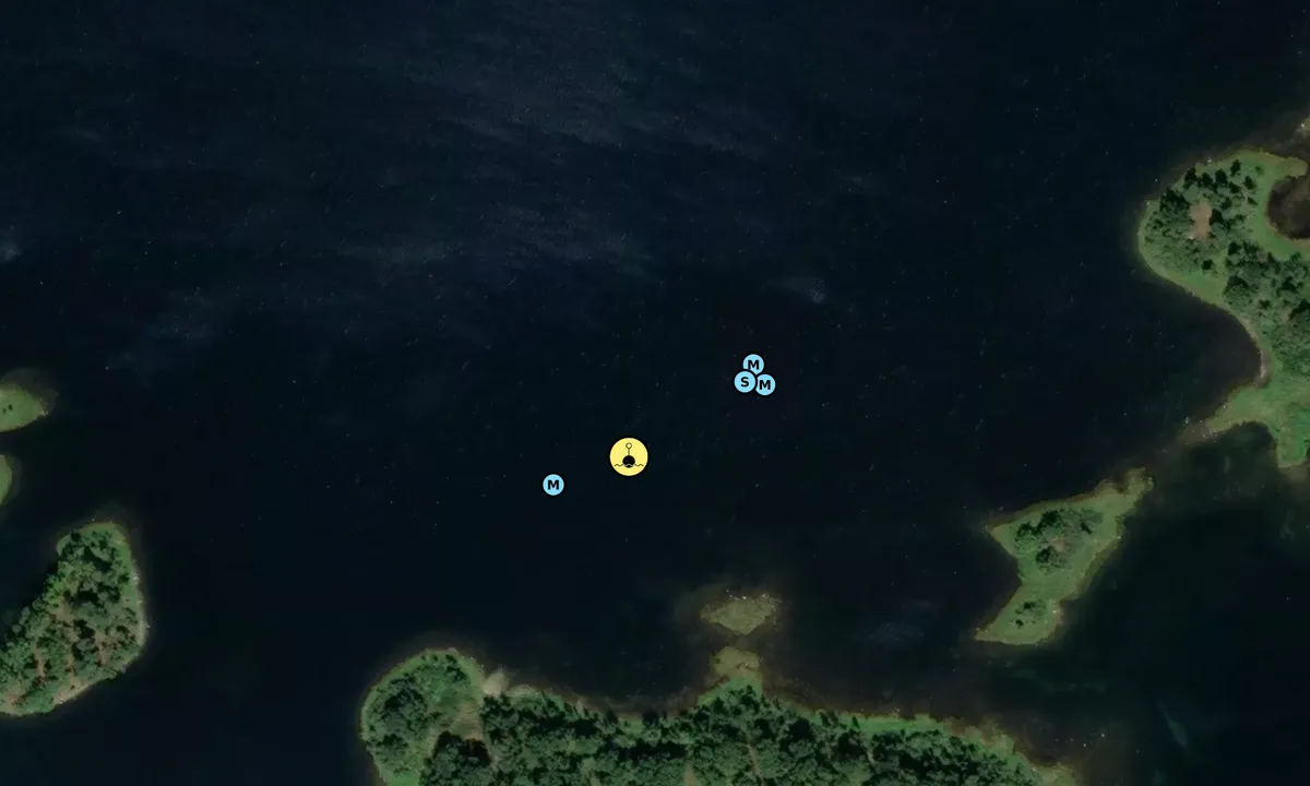 Satelite image of St. Måsö - SXK Dacke bouy