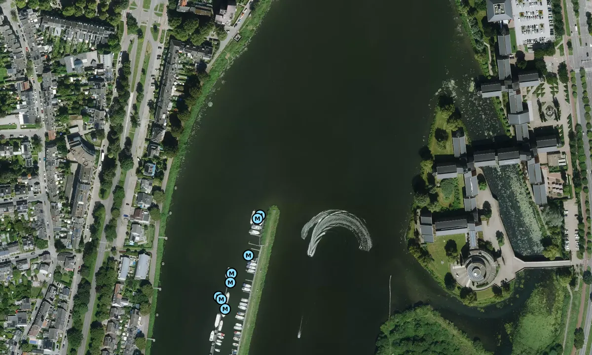 Satelite image of St Pieter Yacht Harbour