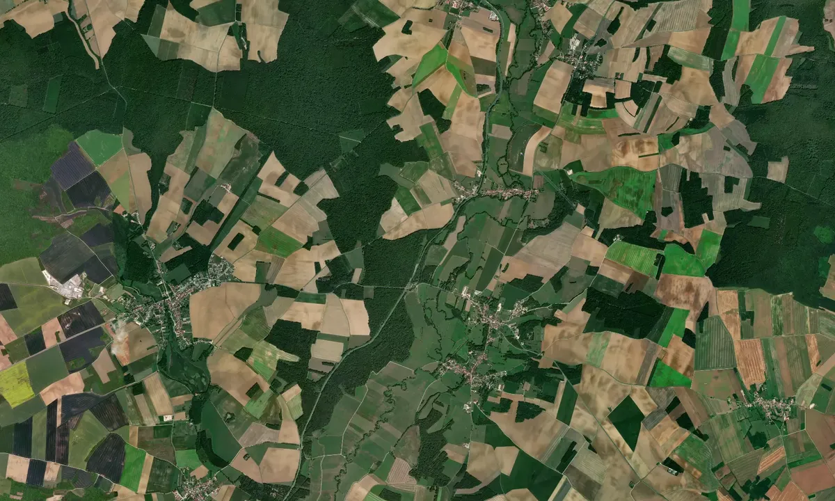 Flyfoto av St. Seine-sur-Vingeanne (free dock)