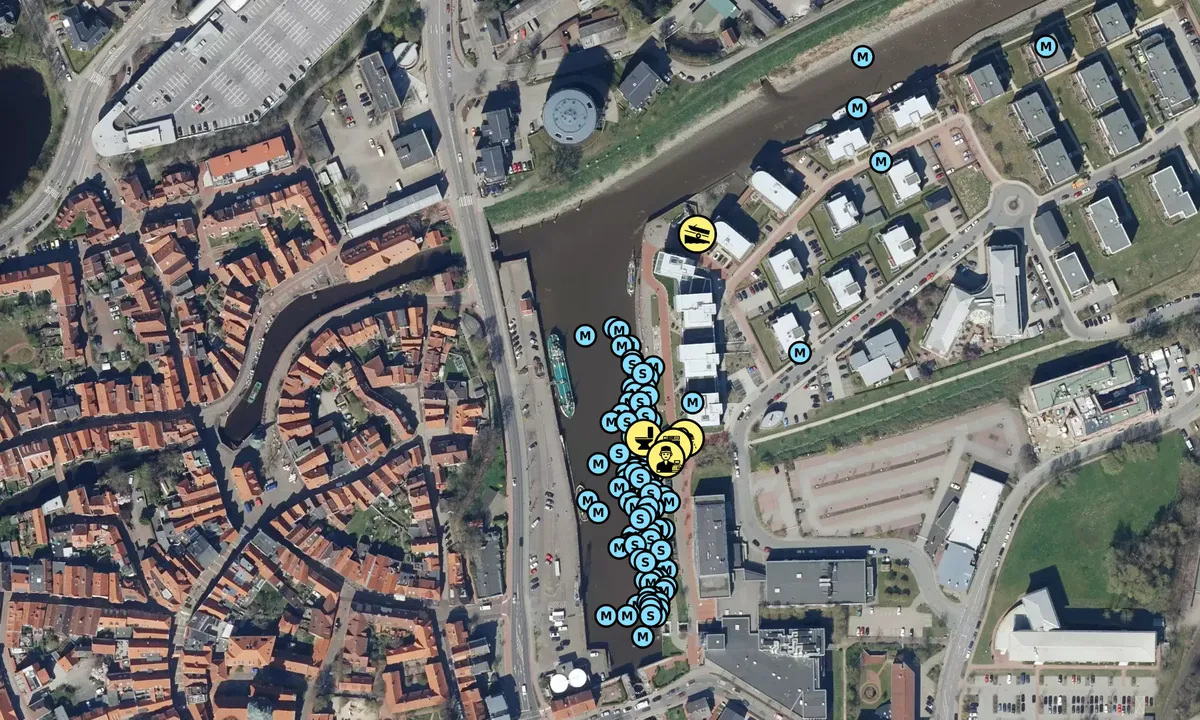 Satelite image of Stade Stadthafen