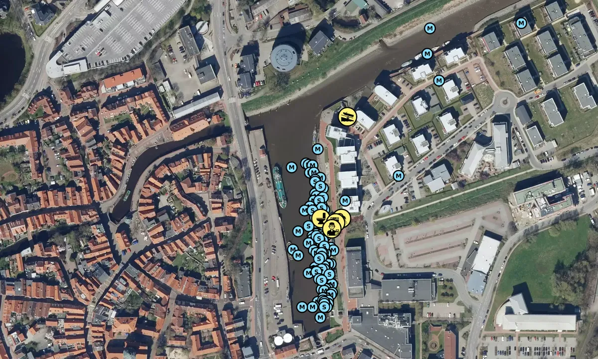 Satelite image of Stade Stadthafen