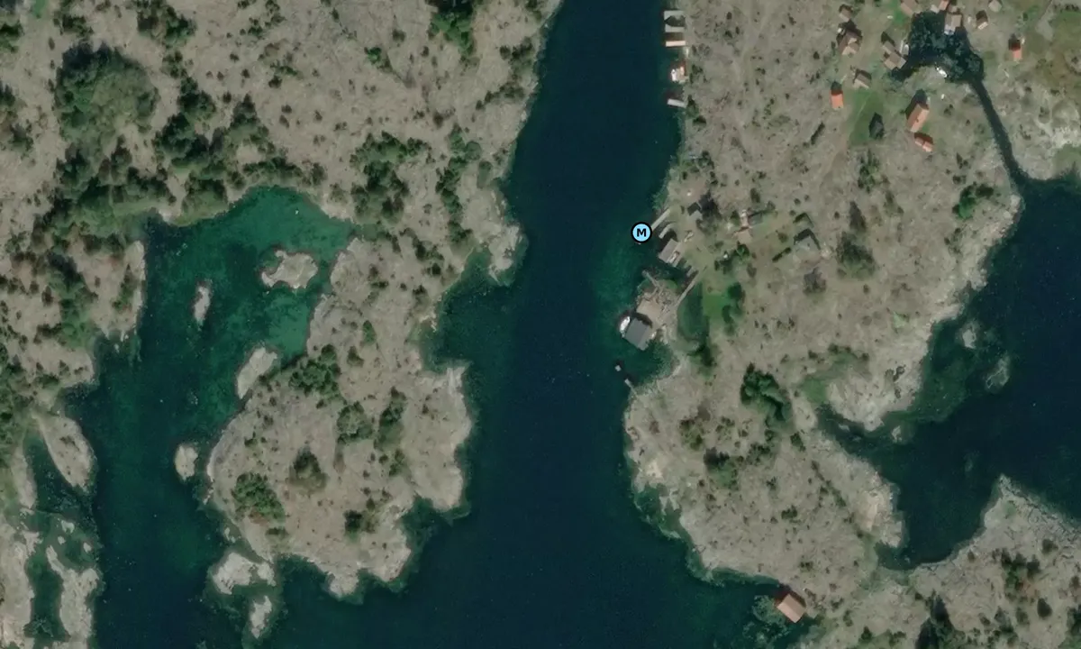 Satelite image of Städsholmen