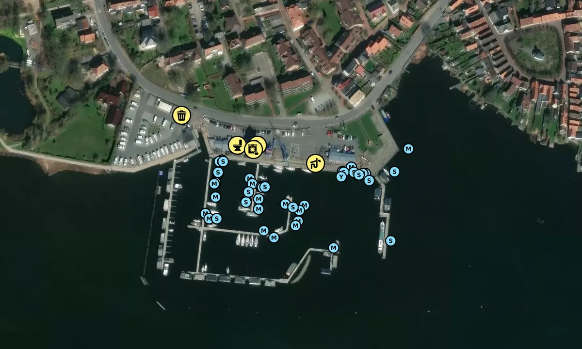Satelite image of Stadthafen Schleswig 