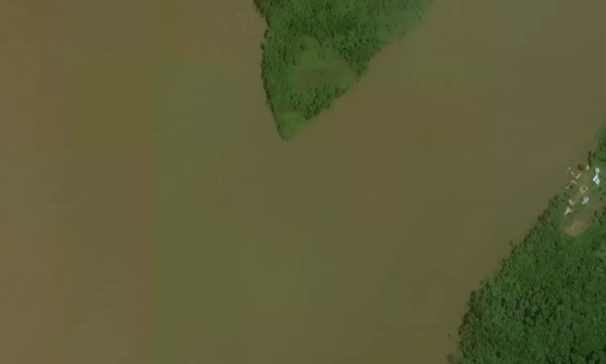 Satelite image of Stampa Island