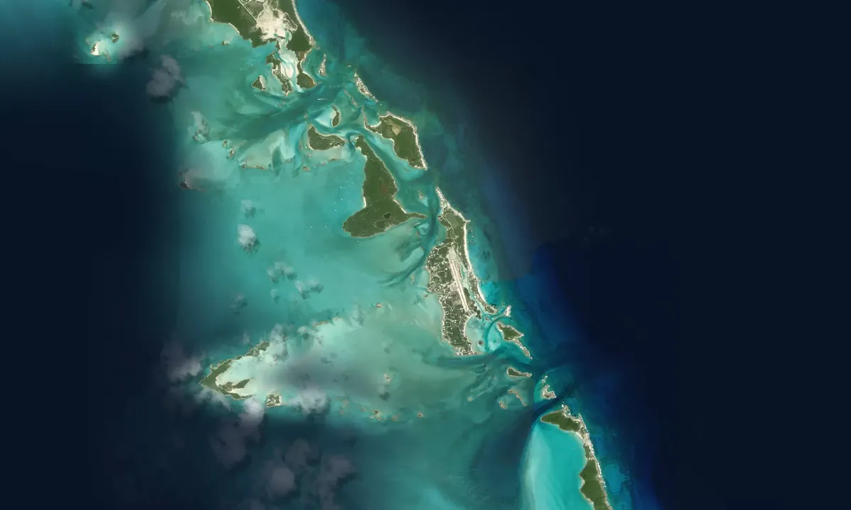 Flyfoto av Staniel Cay Yacht Club