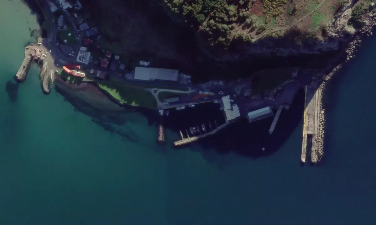Flyfoto av Stanley Boat Harbour