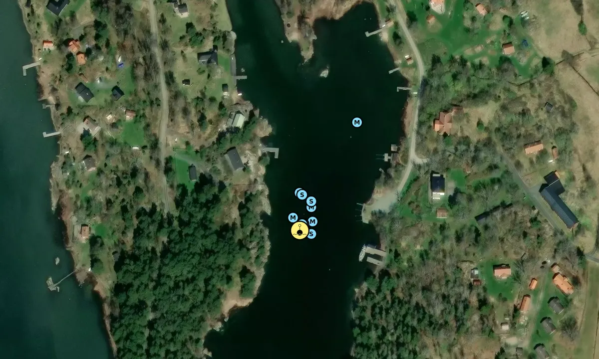 Satelite image of Stärbsnäsviken - SXK Stockholm bouy